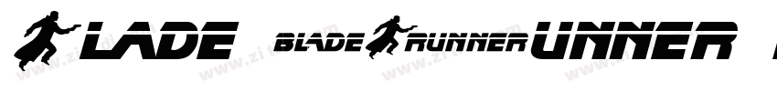 Blade Runner Movie F字体转换